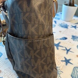 Michael Kors Signature Brown Tote Bag